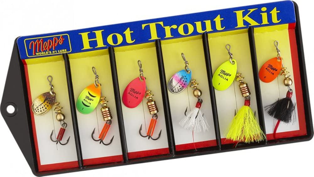 Mepps Aglia Spinner Hot Trout Kit