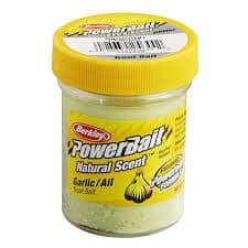 Garlic Scent Powerbait for Trout Fishing