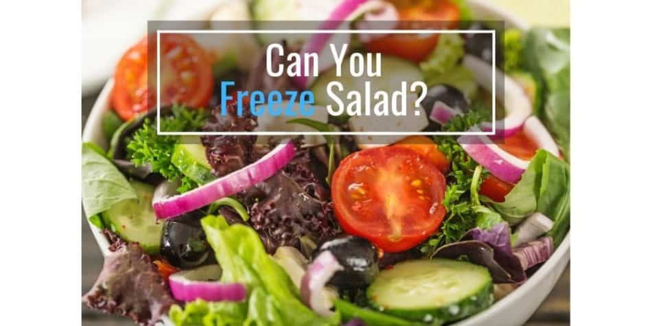 Can You Freeze Salad