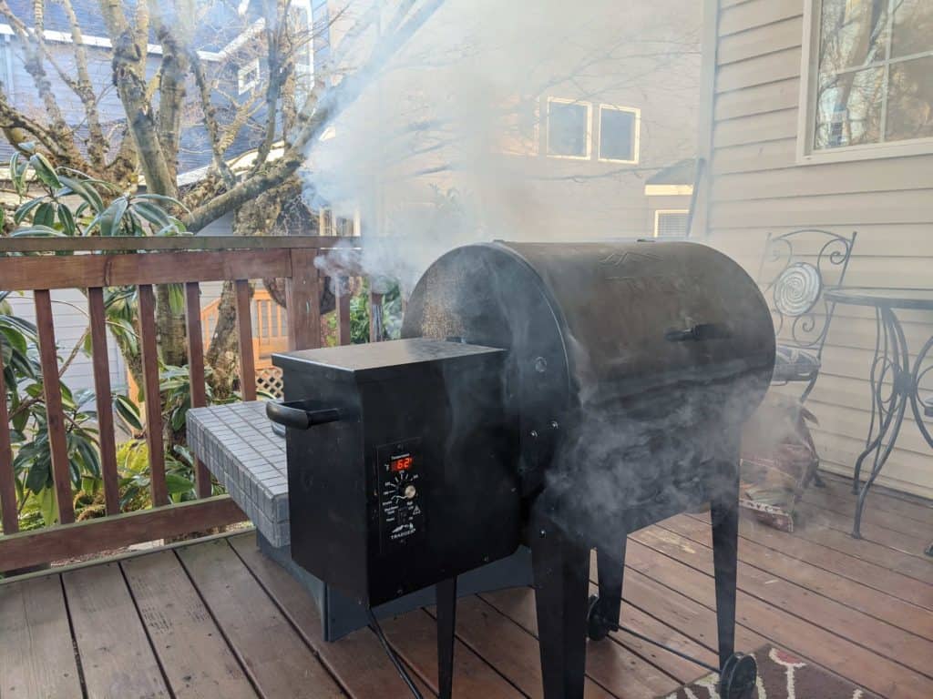 Traeger-starting in Smoke Setting