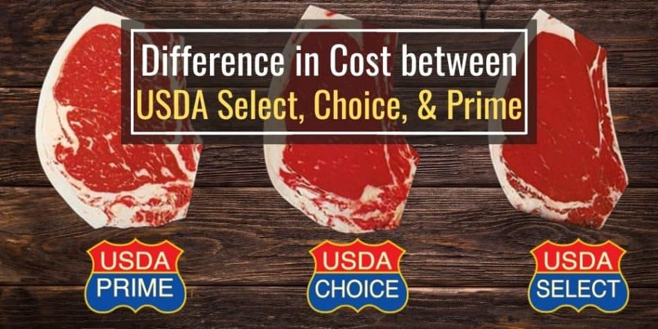 Difference in Cost between USDA Select, Choice & Prime Brisket