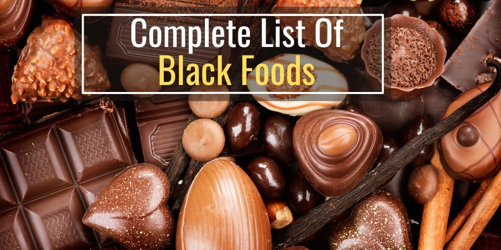 List of Black Foods
