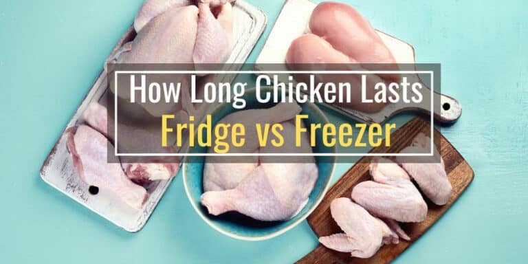 how long does cooked chicken last in the fridge or freezer